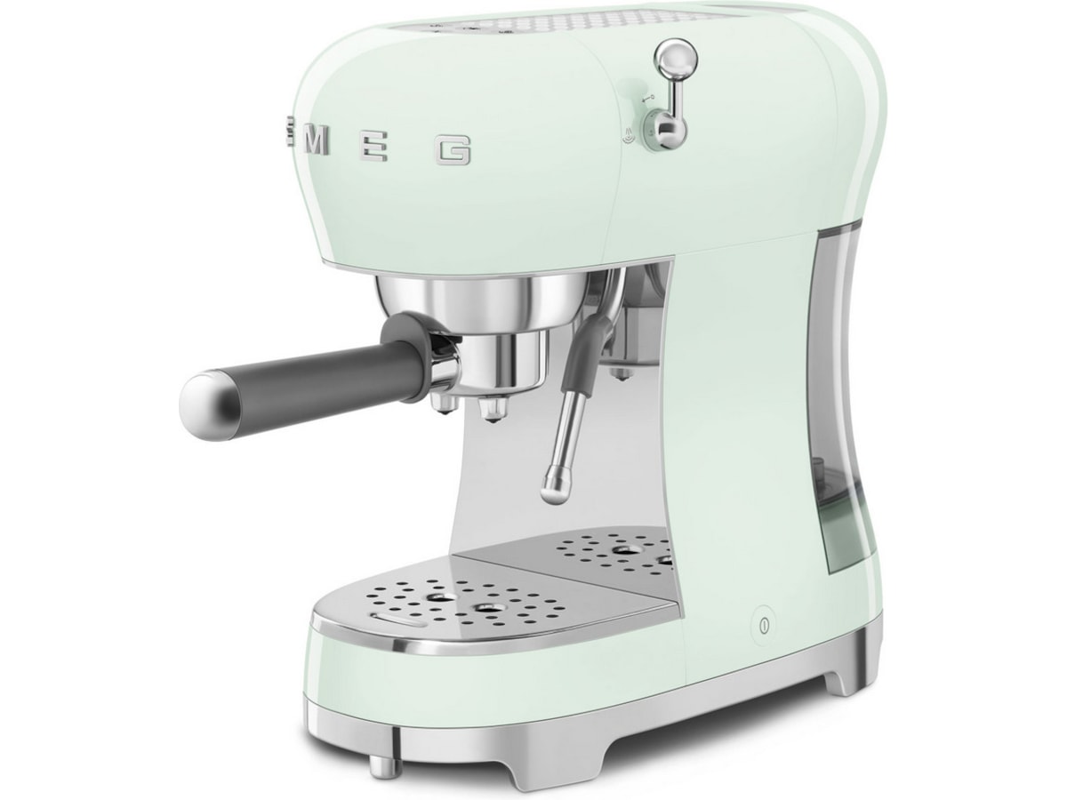 Smeg ECF02PGEU Manuell espressomaskin (pastel grønn) Espressomaskiner