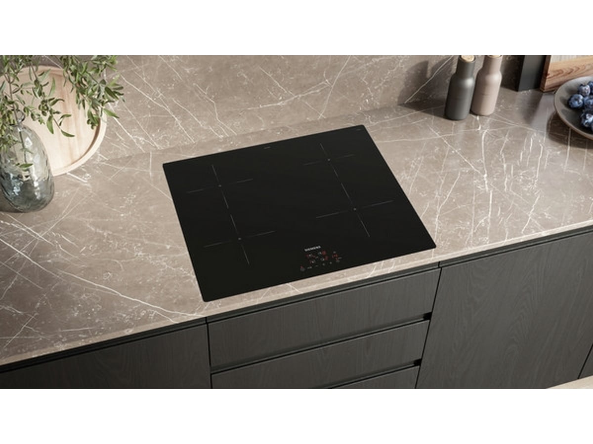Siemens iQ100 EU611BEB5X Induksjonstopp (sort) Induksjonstopp