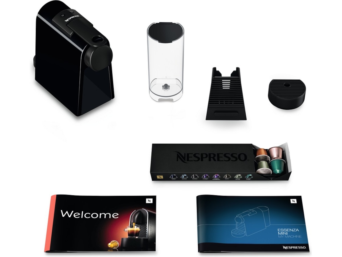 Nespresso Essenza Mini by De'Longhi Kapselmaskin (sort) Kapselmaskiner