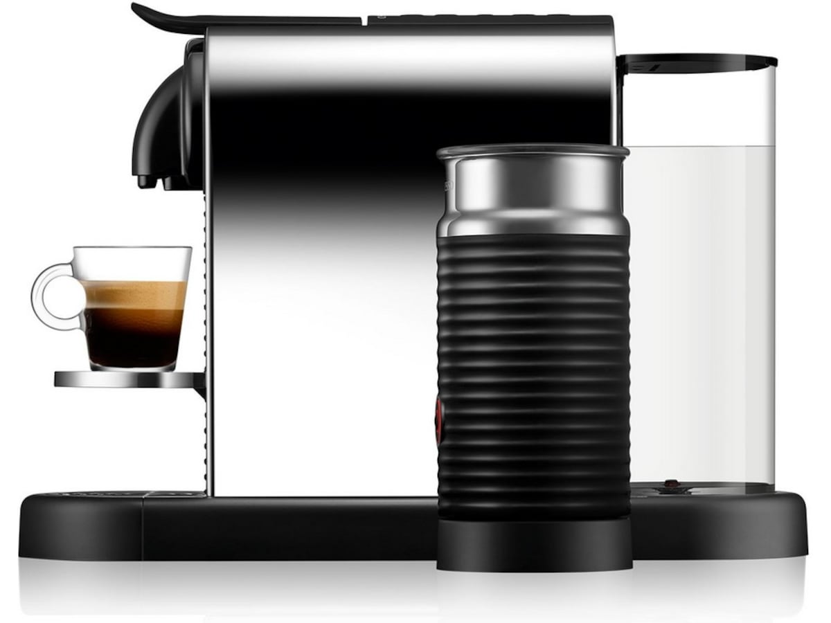 Nespresso CitiZ & Milk by De'Longhi Kapselmaskin (sort) Kapselmaskiner