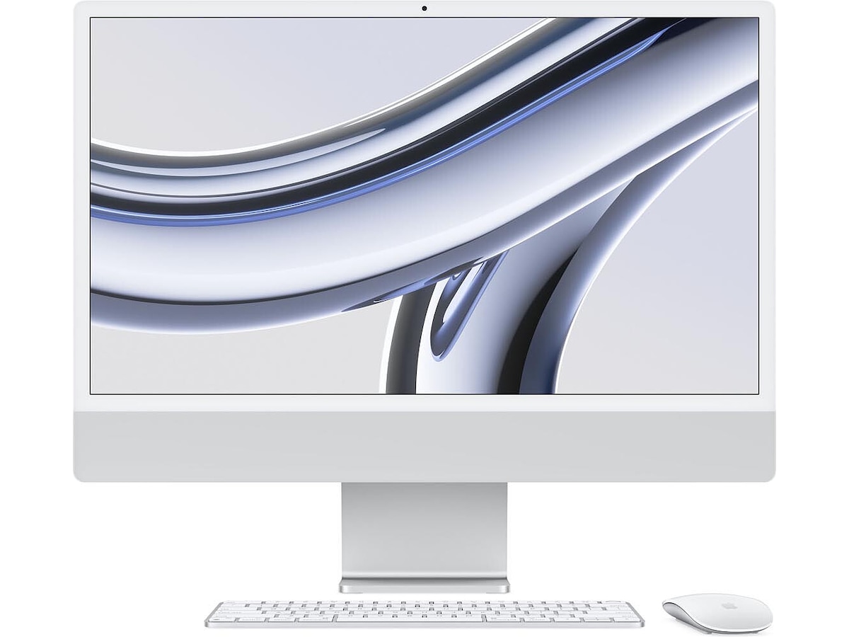 iMac 24 4.5K (2023) 512GB Sølv | KomplettBedrift.no