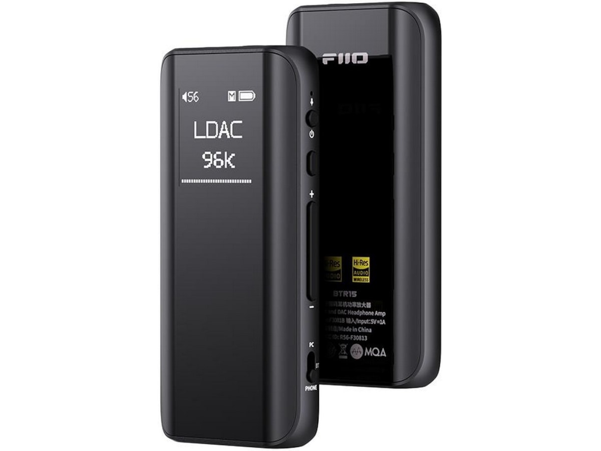 FiiO BTR15 Bluetooth hodetelefonforsterker DAC Hodetelefonforsterkere