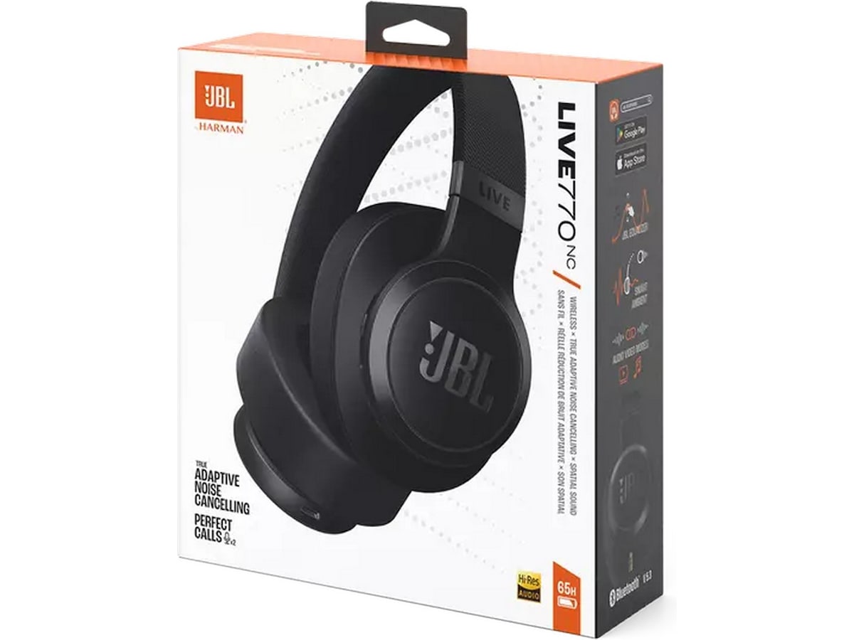 JBL LIVE 770NC Trådløse hodetelefoner, Over-Ear (sort) Hodetelefoner
