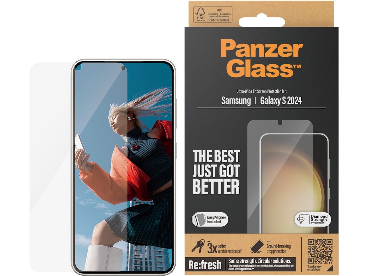 Panzerglass Galaxy S24 Skjermbeskytter Skjermbeskyttelse