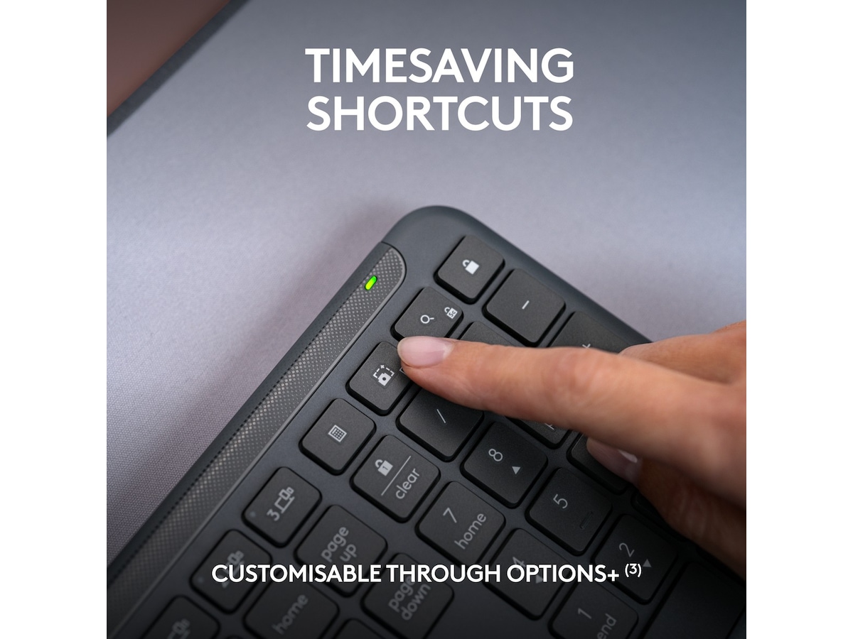 Logitech Signature Slim Combo MK950 for Business (graphite) Mus & tastatur -kombipakker