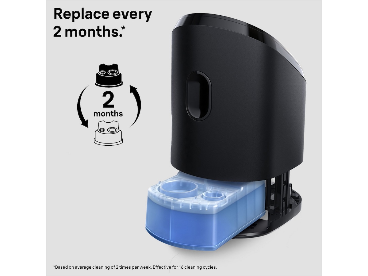 Braun 3-i-1 ShaverCare Refillpatroner for SmartCare-Stasjoner 4 stk Tilbehør til barbermaskiner