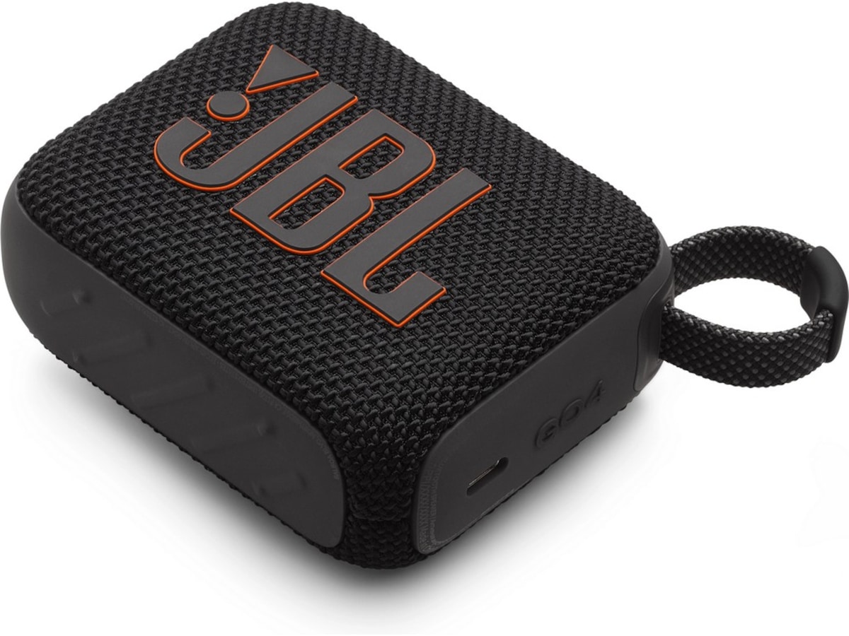 JBL GO 4 Trådløs bluetooth høyttaler (sort) Trådløs / Bluetooth-høyttaler