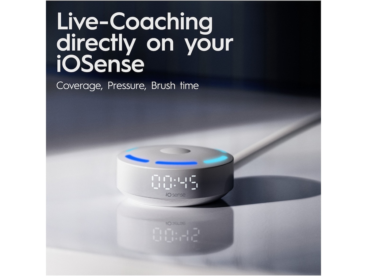 Oral-B iO 10 Elektrisk Tannbørste (stardust hvit) Elektriske tannbørster