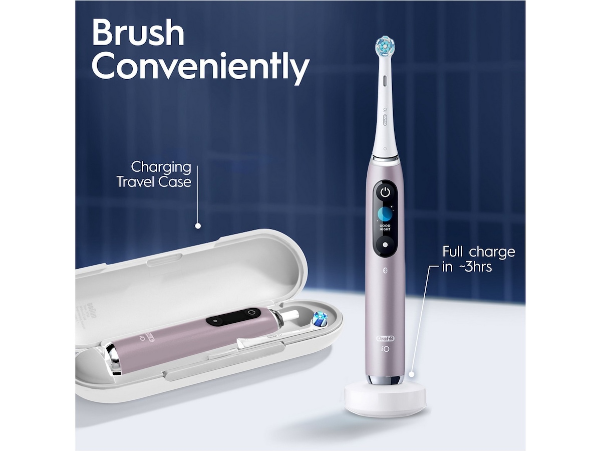 Oral-B iO 9 Elektrisk Tannbørste (rosa) Elektriske tannbørster