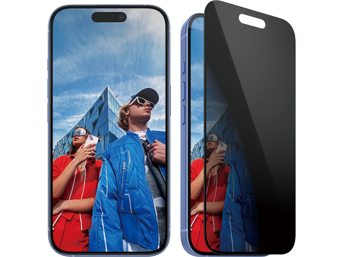 PanzerGlass iPhone  15 / 16 Privacy skjermbeskytter Skjermbeskyttelse