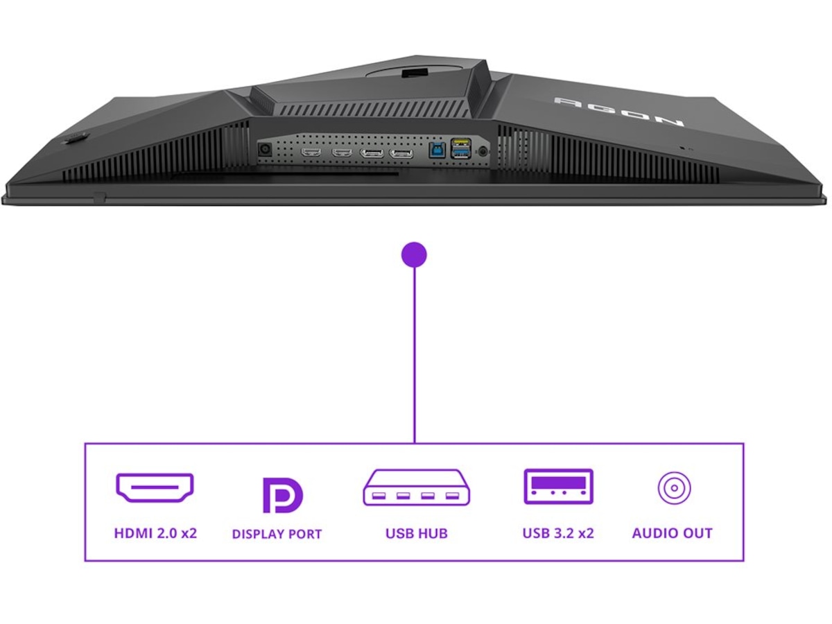 AOC 27" gamingskjerm Agon Pro AG276QZD2 Skjermer