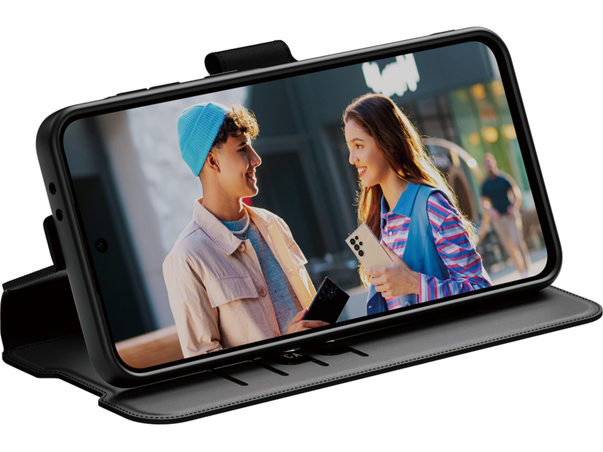 PanzerGlass CARE Galaxy A26 5G Feature lommebokdeksel (sort) Deksel til mobiltelefon