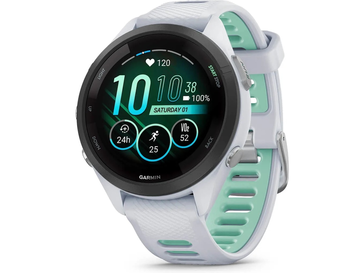 Garmin Forerunner 265S 42mm GPS (whitestone) -B-Grade Demo klokker