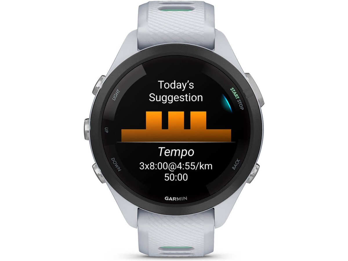 Garmin Forerunner 265S 42mm GPS (whitestone) -B-Grade Demo klokker