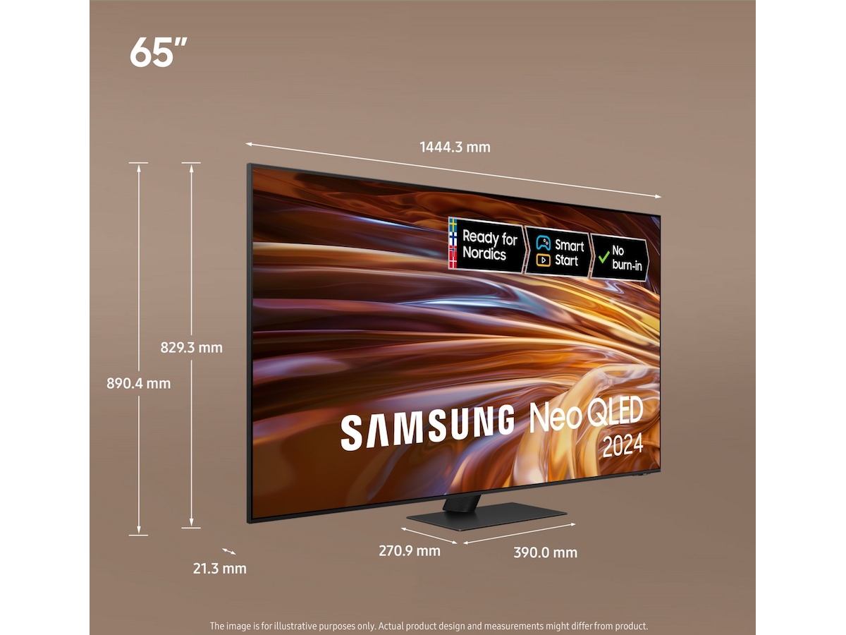 Samsung 65" QN95D 4K Neo QLED Mini LED Smart TV (2024) 60 - 69 tommer TV