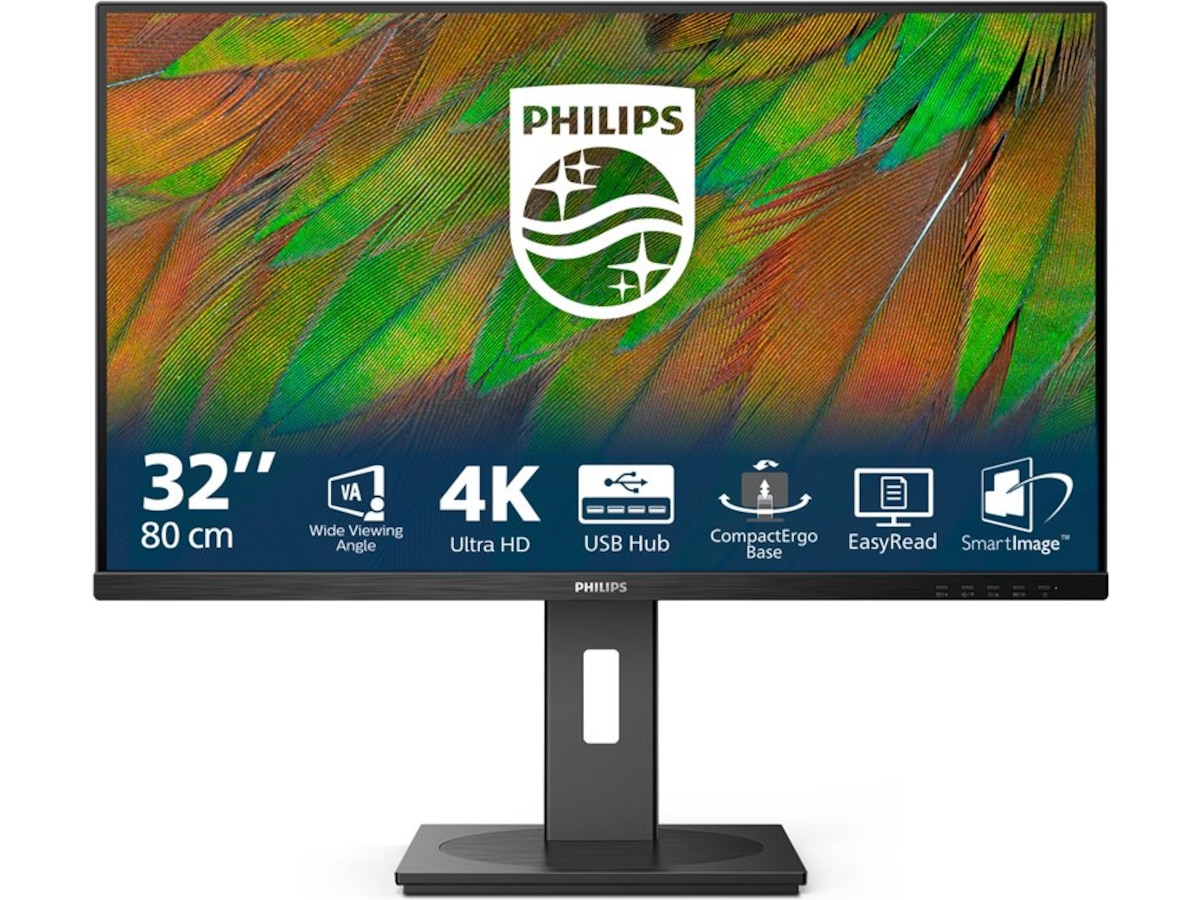 Philips 32" 4K skjerm 32B1N3800/00 Skjermer
