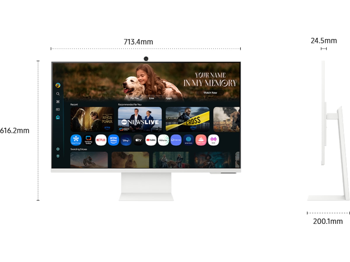 Samsung 32" 4K smartskjerm M8 32FM801 Skjermer