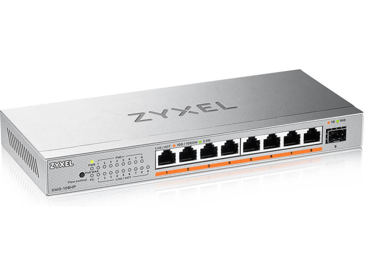 Zyxel switch XMG-108HP Switch
