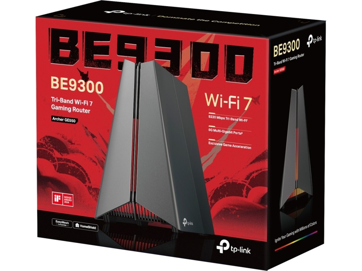 TP-Link Archer GE550 WiFi 7 gaming router -B-Grade Demo nettverk