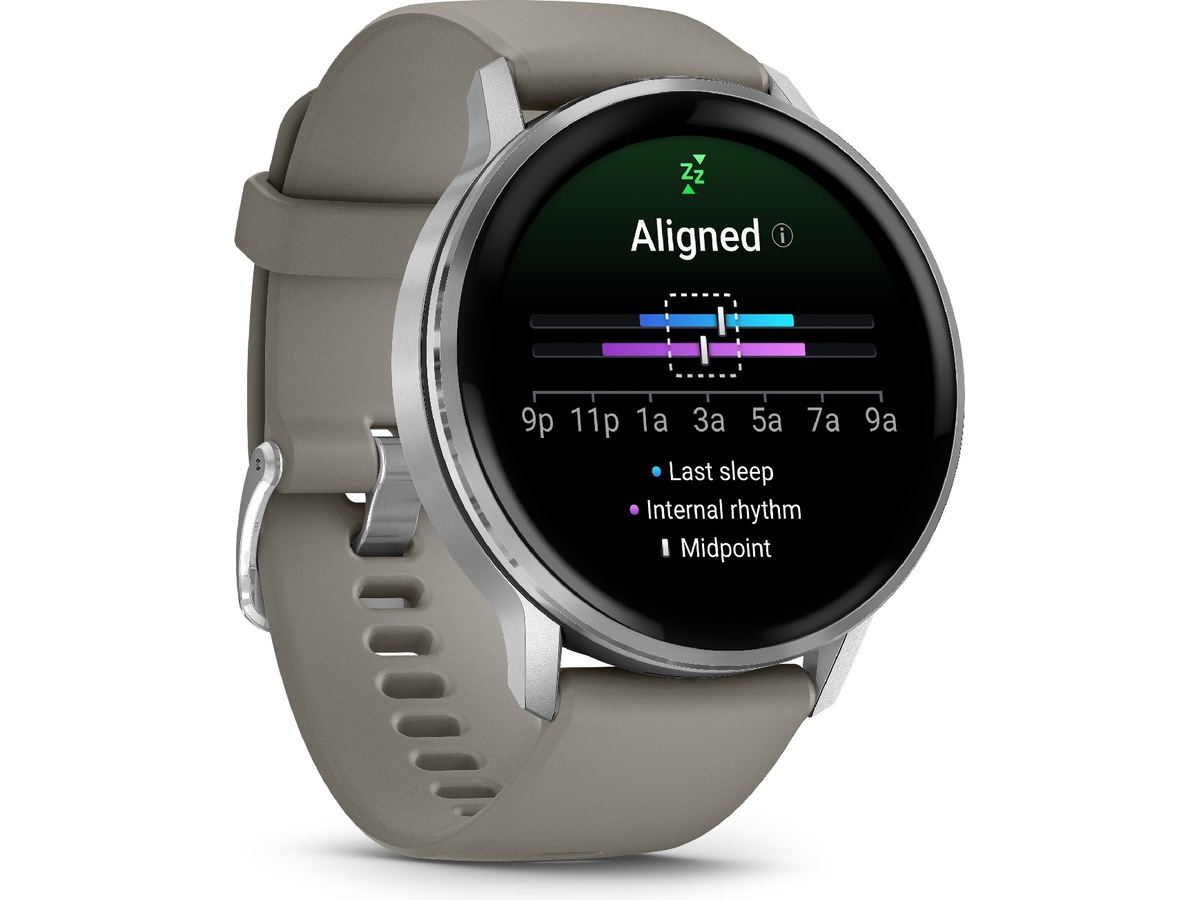 Garmin Venu 4 45mm GPS (silver/gray) Smartklokker