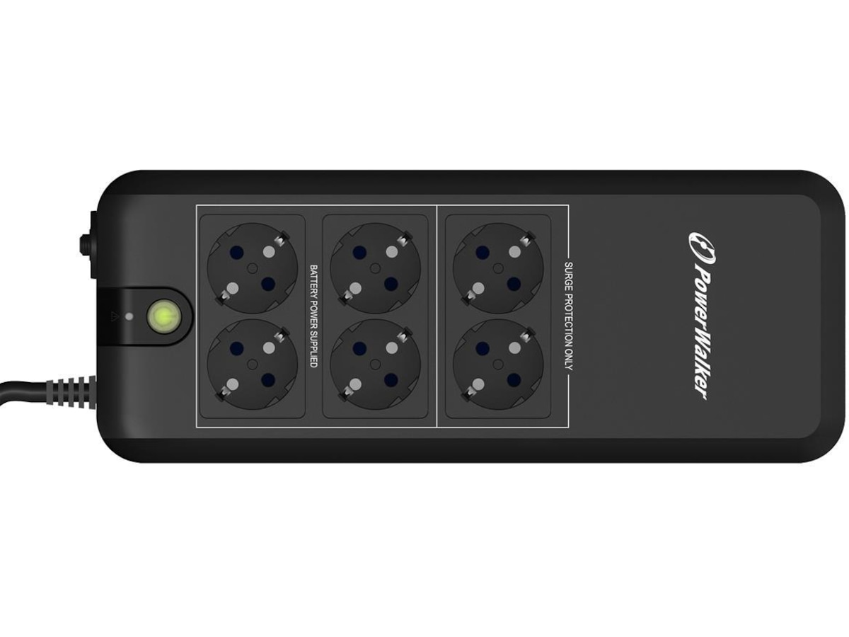 BlueWalker PW UPS VFD 600 APFC Schuko UPS og UPS batteri