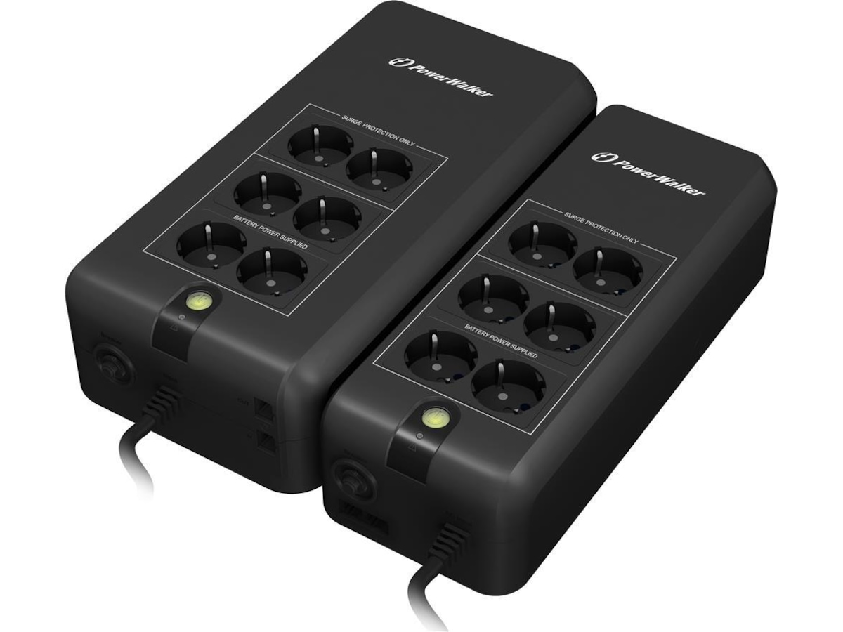 BlueWalker PW UPS VFD 600 APFC Schuko UPS og UPS batteri