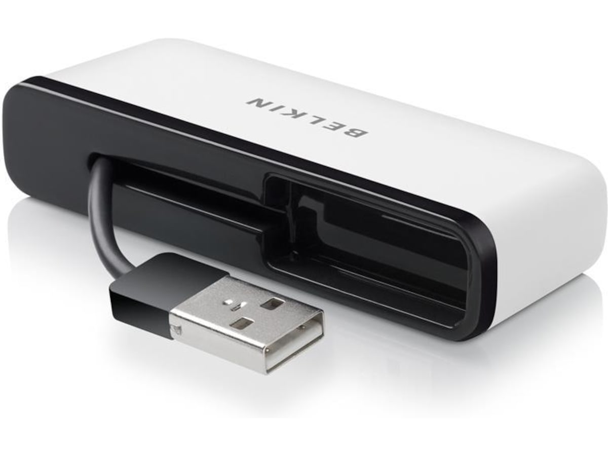 Belkin 4 port Travel-HUB Dockingstasjon & USB-HUB