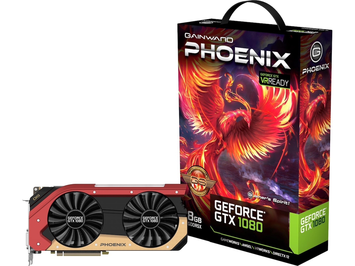 Gainward GeForce GTX 1080 8GB Phoenix GS | KomplettBedrift.no