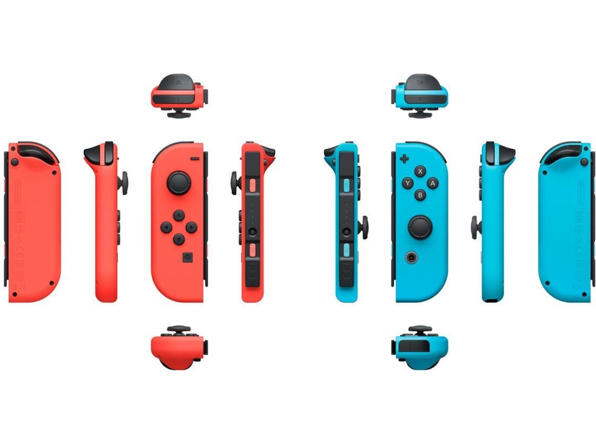 Nintendo Switch Joy-Con (Neon Red/Neon Blue) Tilbehør