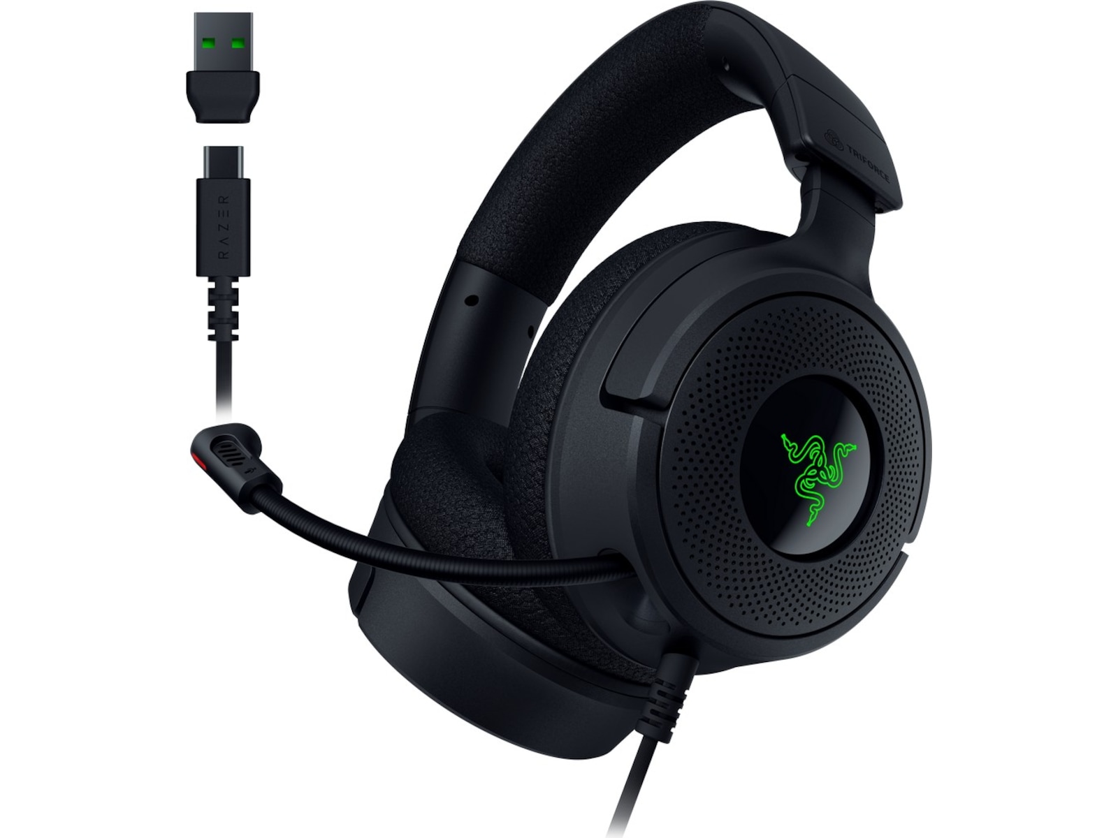 Razer Kraken V4 X gaming headset (sort) Gaming headset