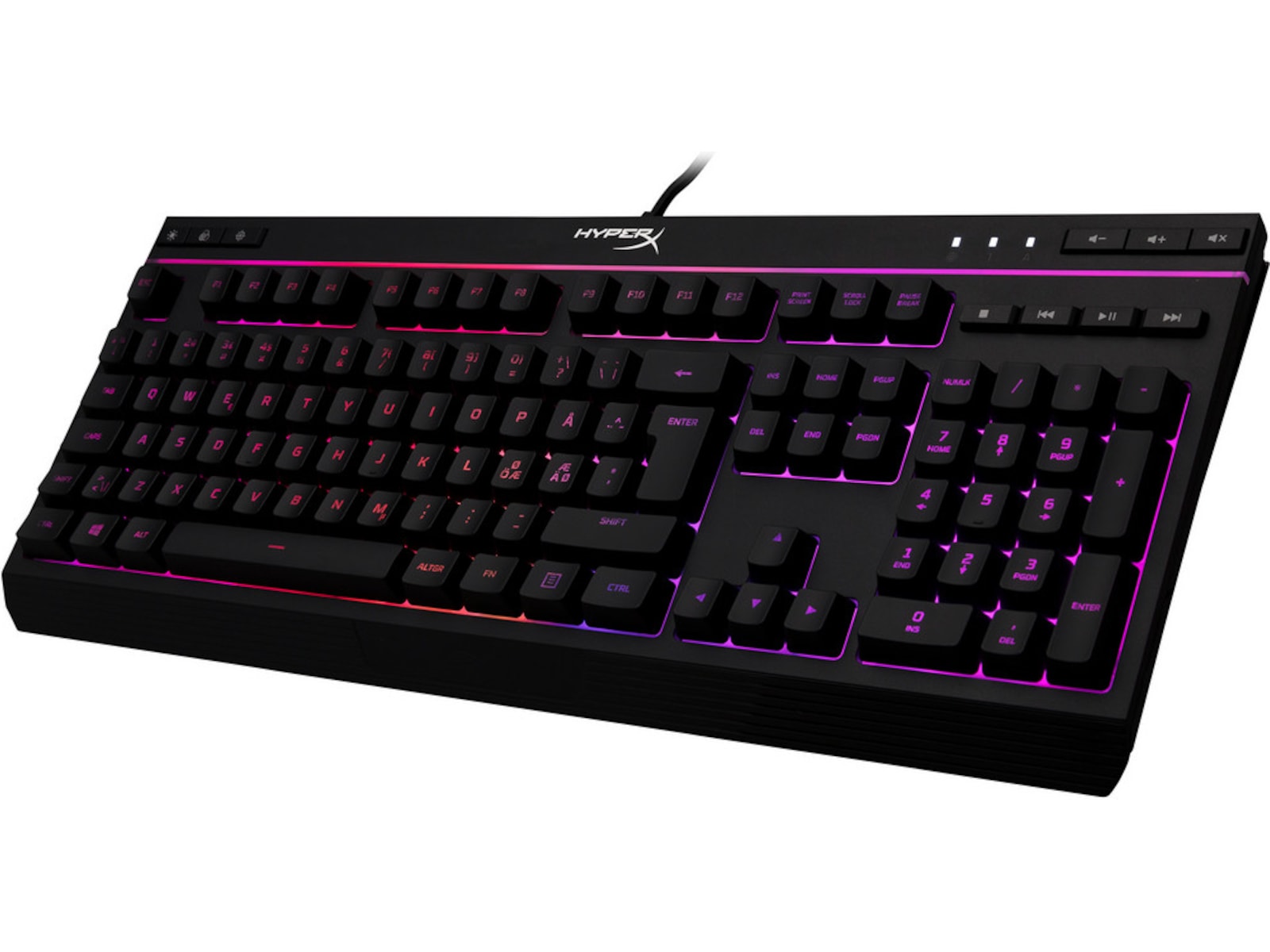 HyperX Alloy Core RGB Gamingtastatur (sort) Gamingtastatur