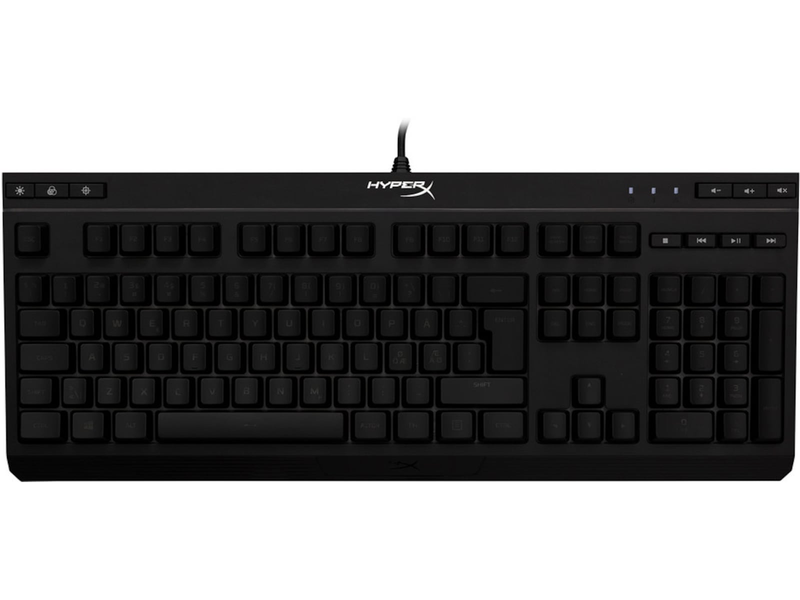 HyperX Alloy Core RGB Gamingtastatur (sort) Gamingtastatur