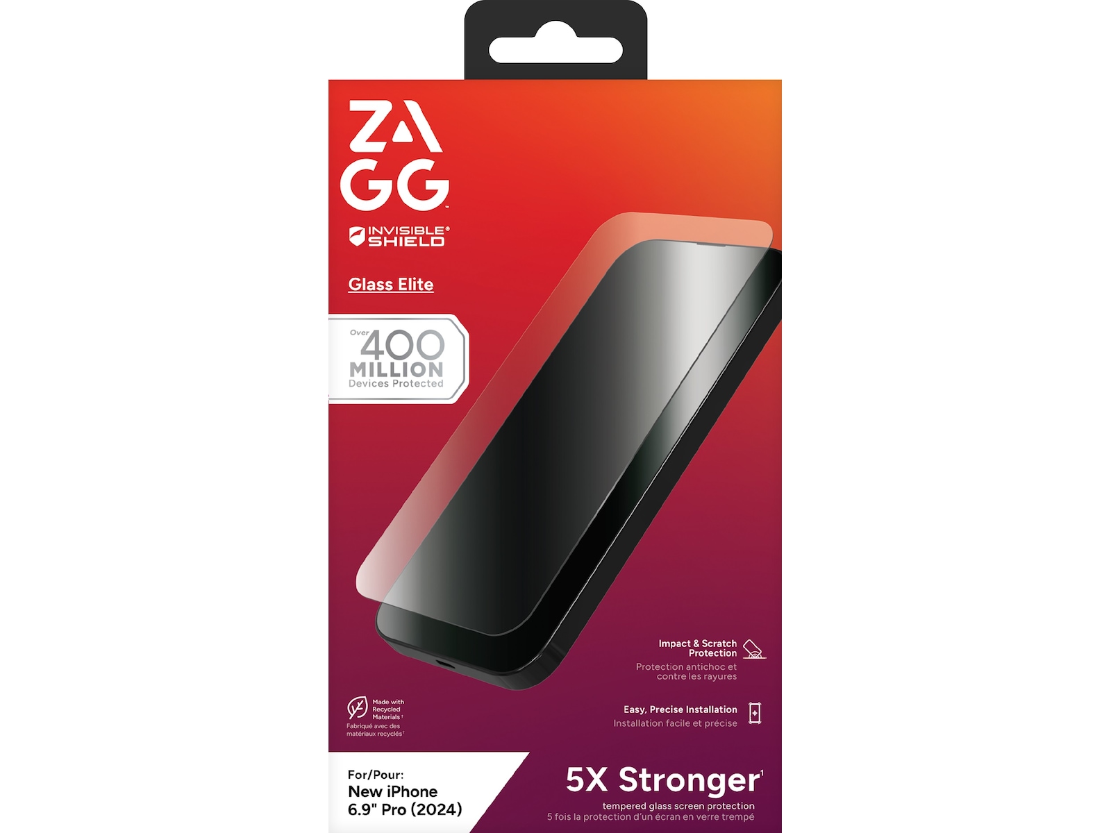 InvisibleShield Glass Elite iPhone 16 Pro Max Skjermbeskytter Skjermbeskyttelse