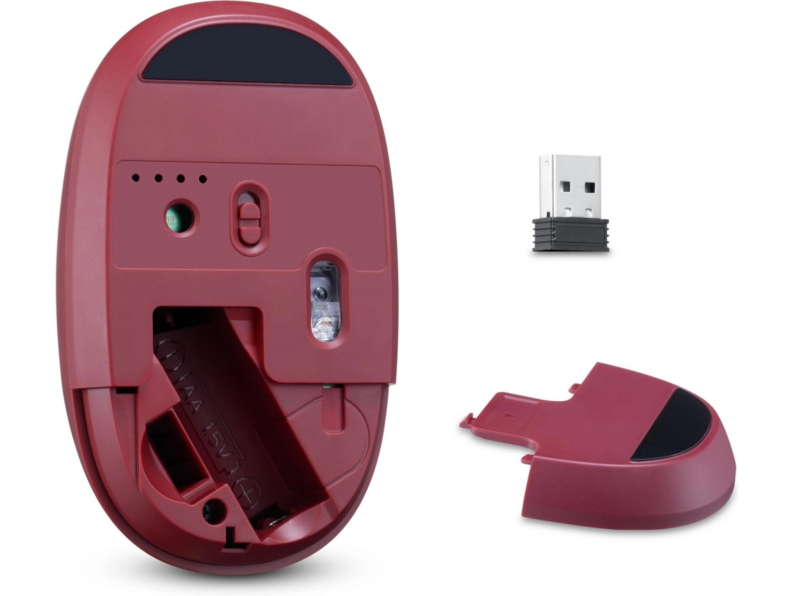 ON WME 200 trådløs mus (rød) Mus