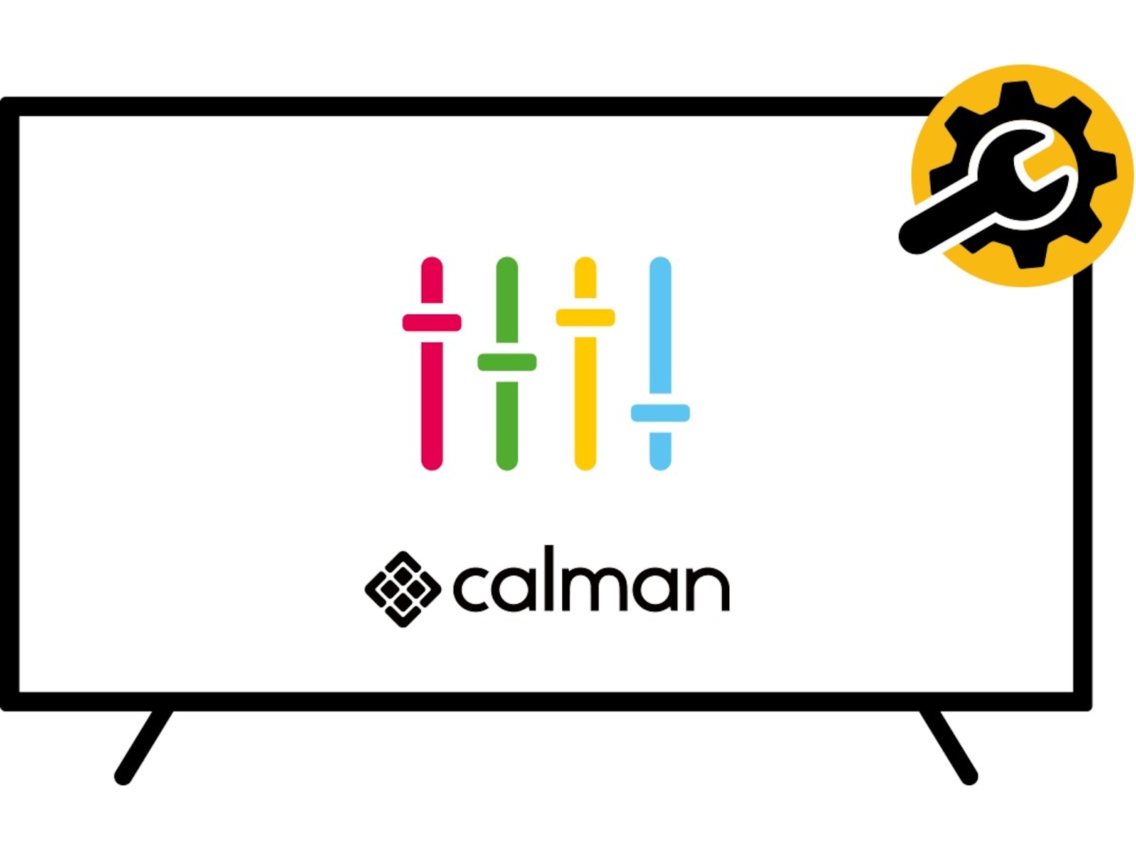 Bildekalibrering av TV TV-ramme & tilbehør