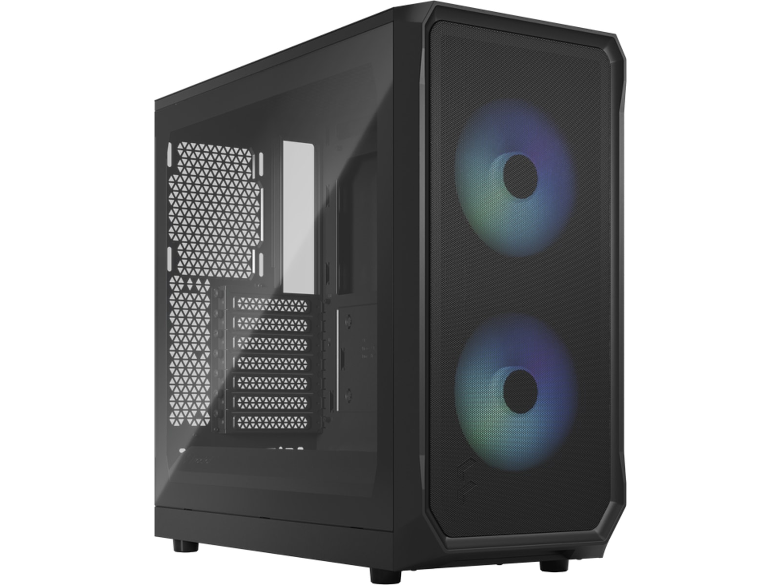 Fractal Design Focus 2 RGB TG Clear Tint (sort) Midi tower