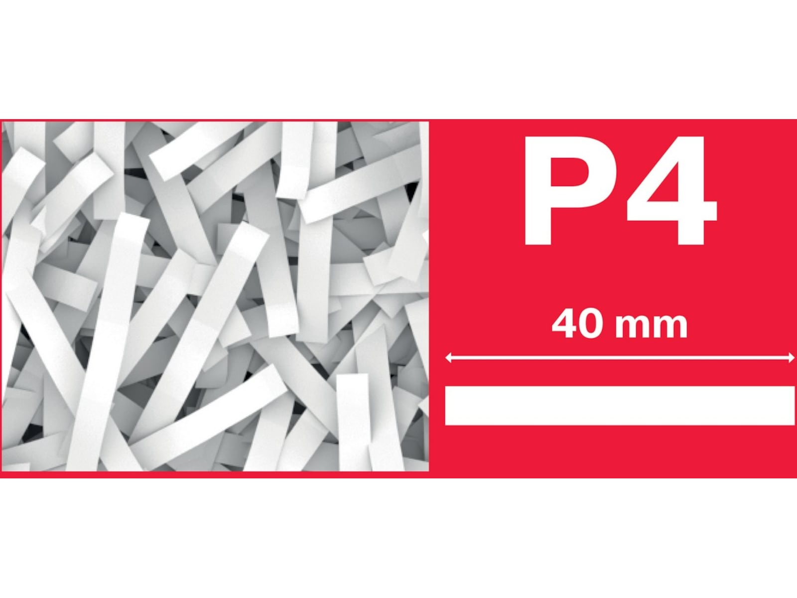 Rexel Makuleringsmaskin ProMax QS RSX1538 krysskutt P4 Makuleringsmaskiner