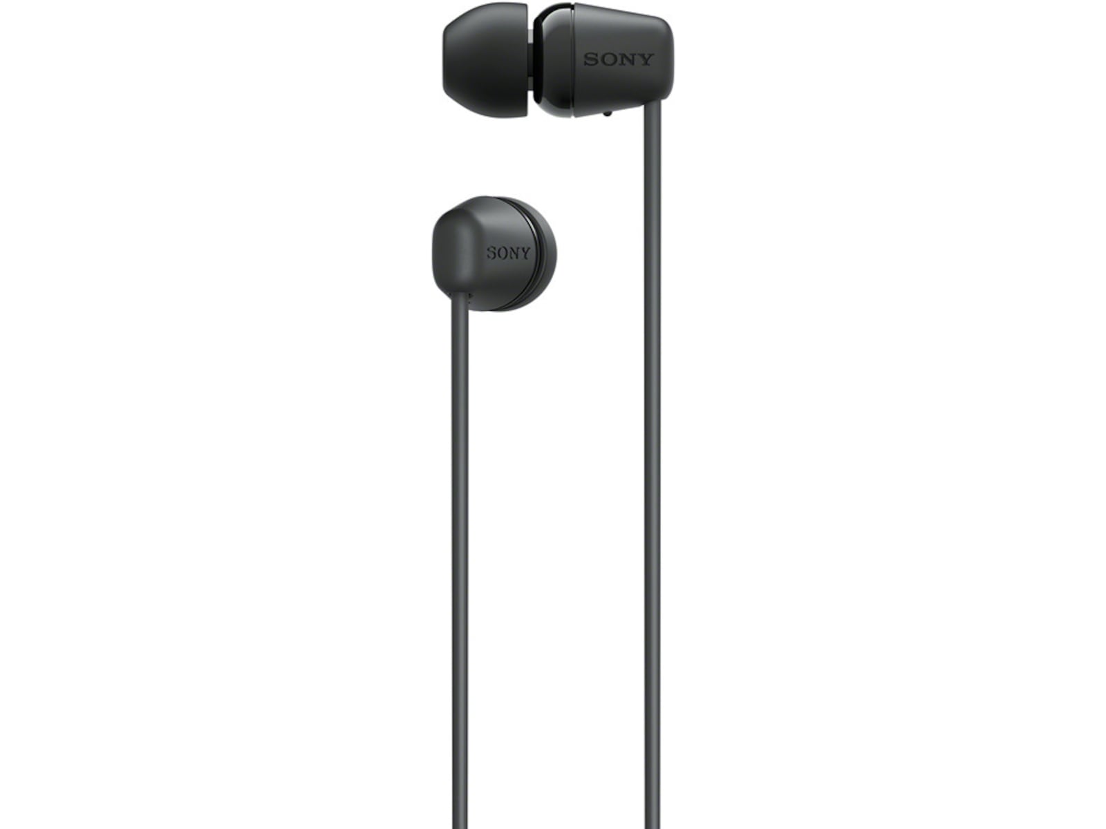 Sony WI-C100 Trådløse hodetelefoner, In-Ear (sort) Ørepropper