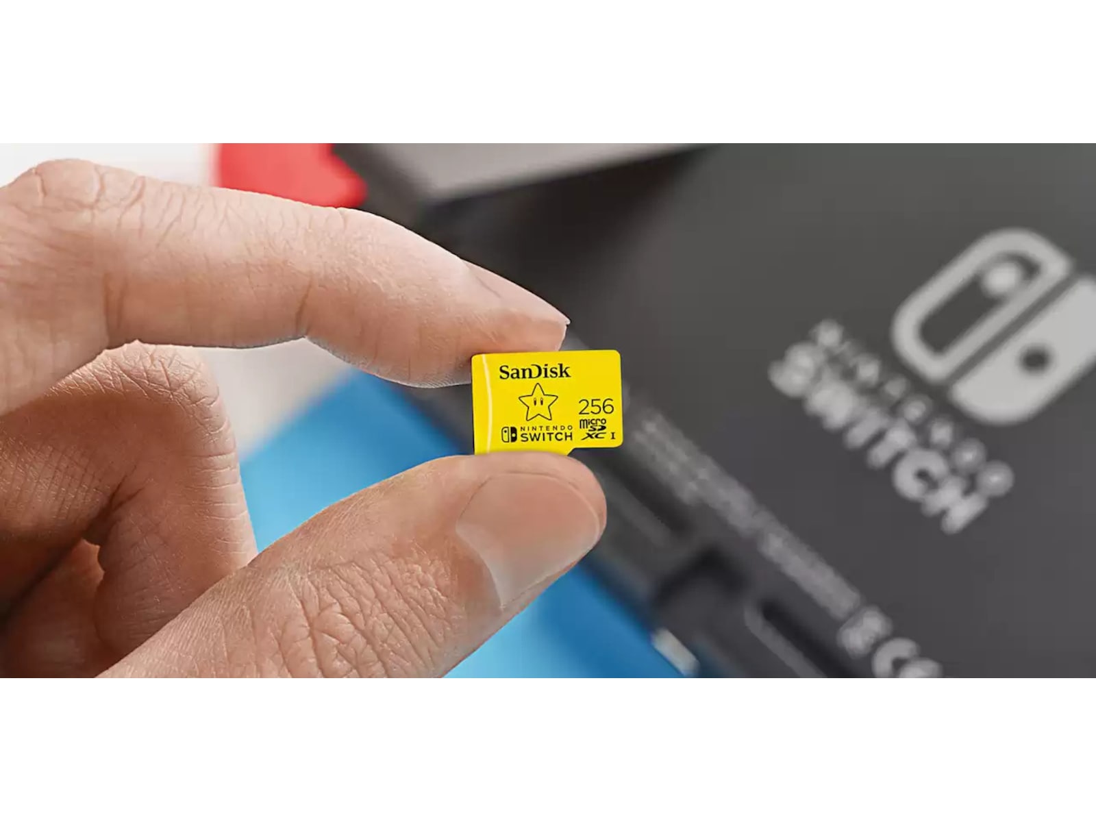 SanDisk MicroSDXC 512GB Switch Minnekort til foto & video
