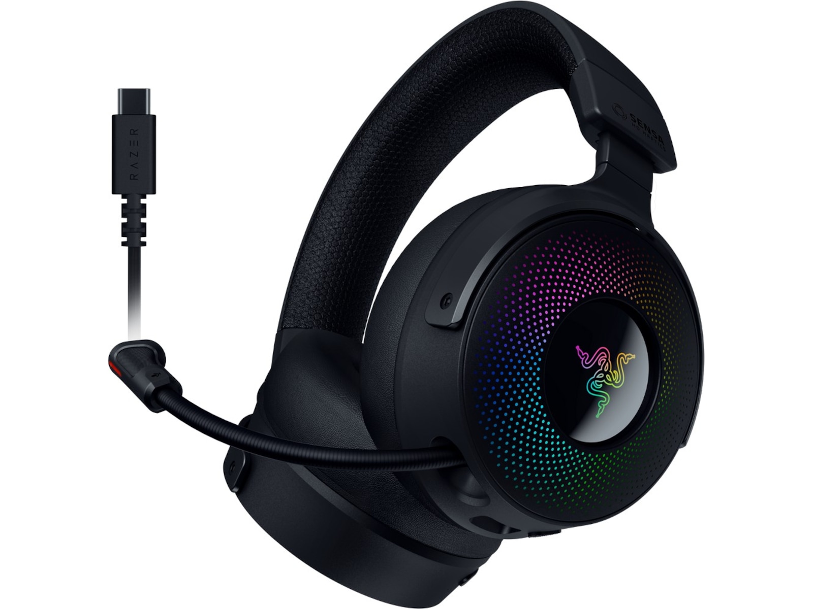 Razer Kraken V4 Pro trådløst gaming headset (sort) Gaming headset