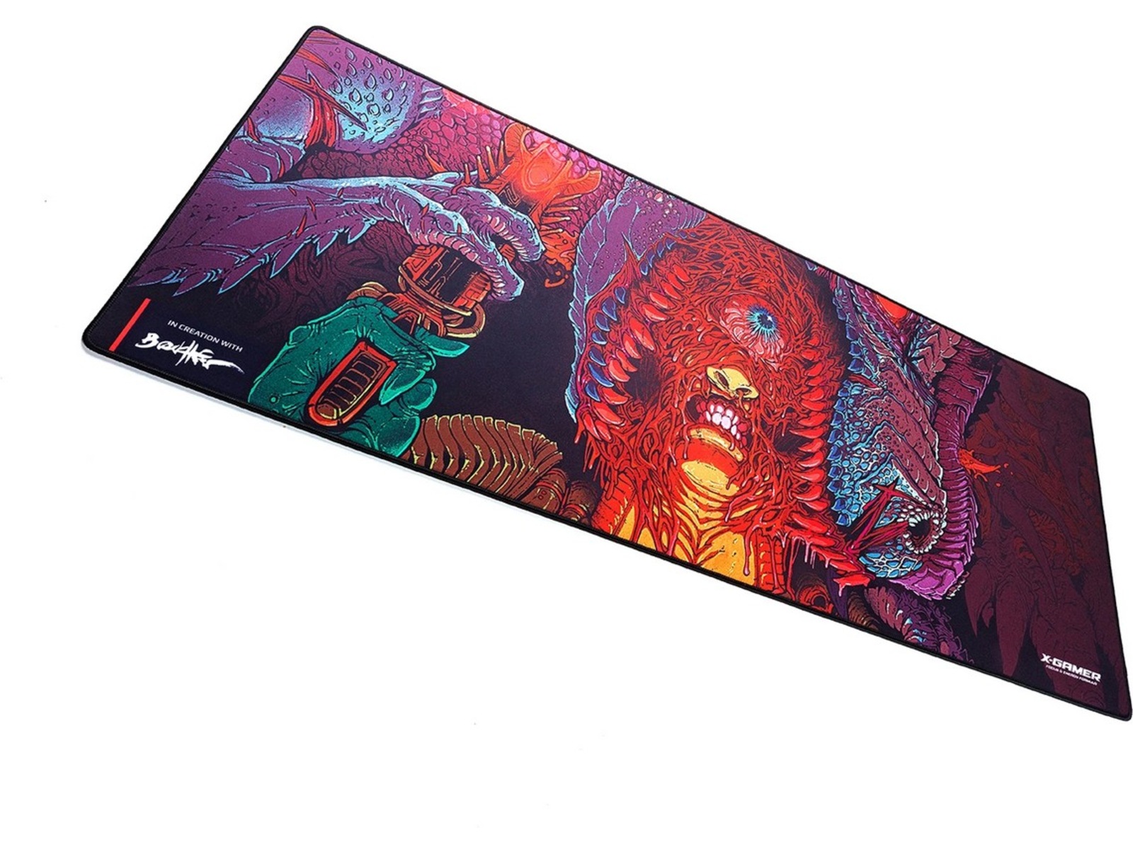 X-GAMER Rex Bite XXL Musematte Gamingmusematte