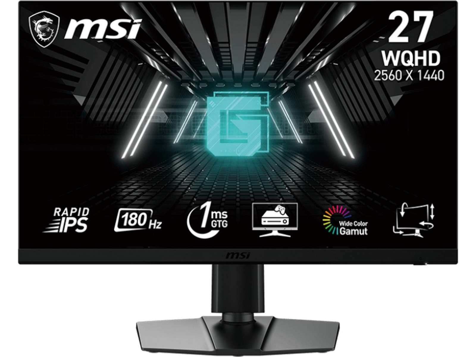 MSI 27" gamingskjerm G272QPF E2 Skjermer