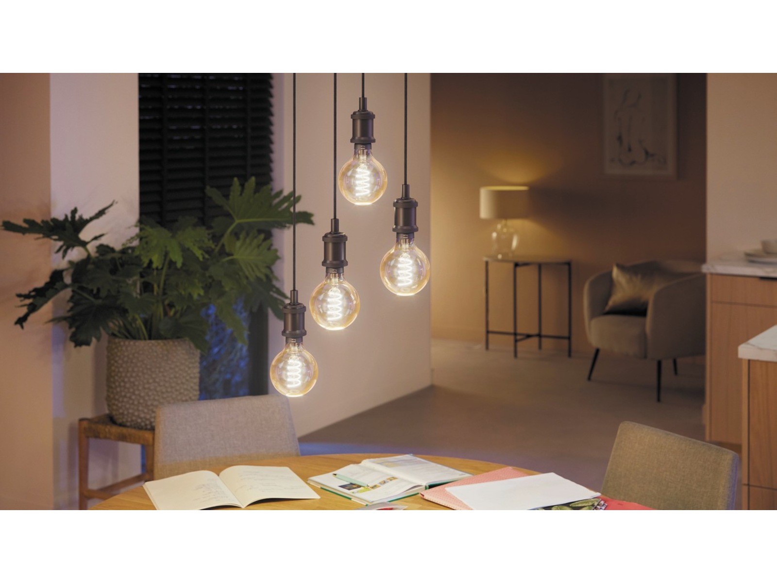 Philips Hue White ambiance Filament E27 Globe, G93 Lyspærer & LED-pærer