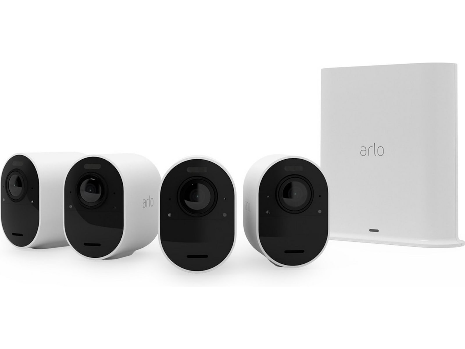 Arlo Ultra 2 utendørs overvåkningskamera 4pk (hvit) Overvåkningskameraer