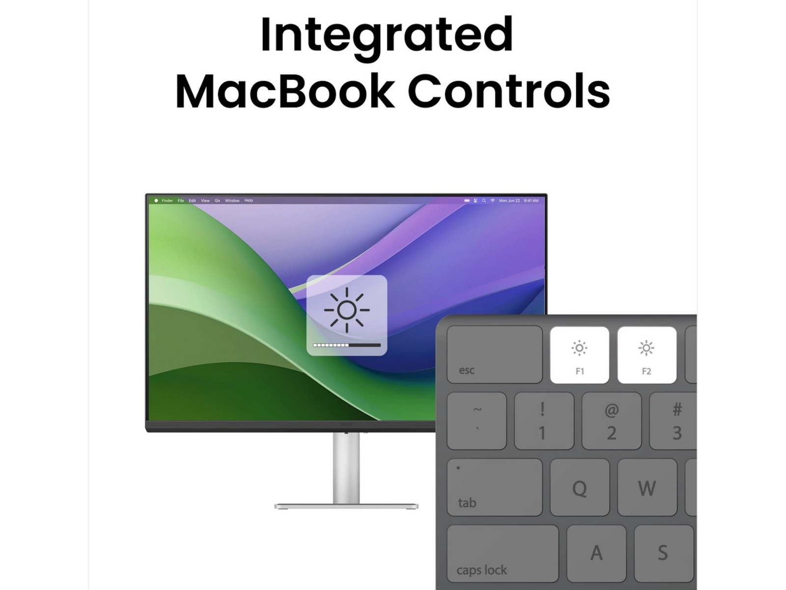 BenQ 27" 4K skjerm MA270U Skjermer