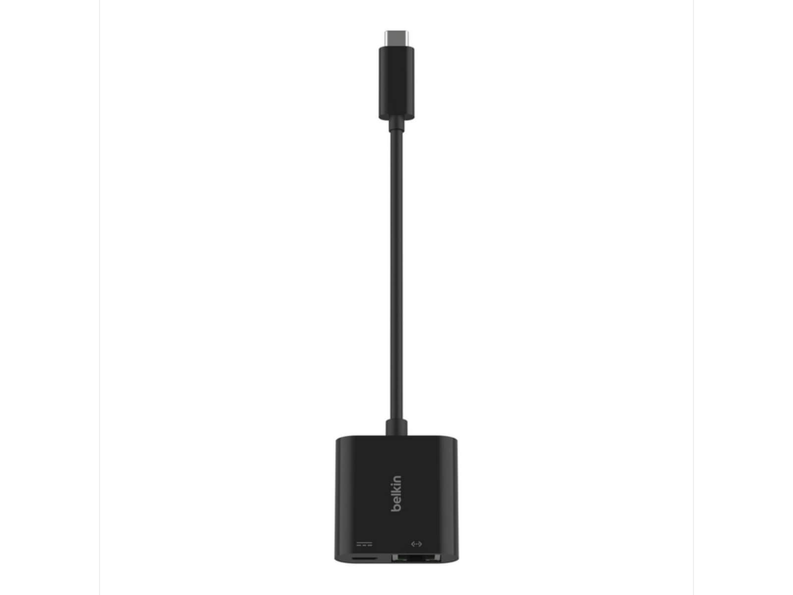 Belkin USB-C til Ethernet Adapter 20cm (sort) Kabeladaptere & overganger