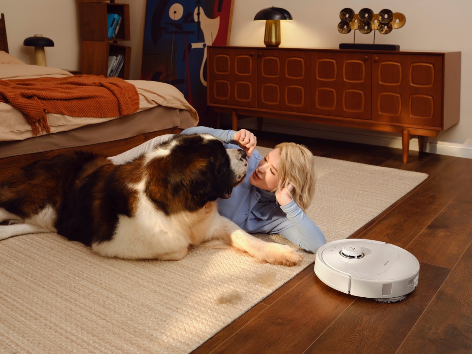 Roborock Qrevo MaxV Robotstøvsuger (hvit) -B-Grade Demo hjem & fritid