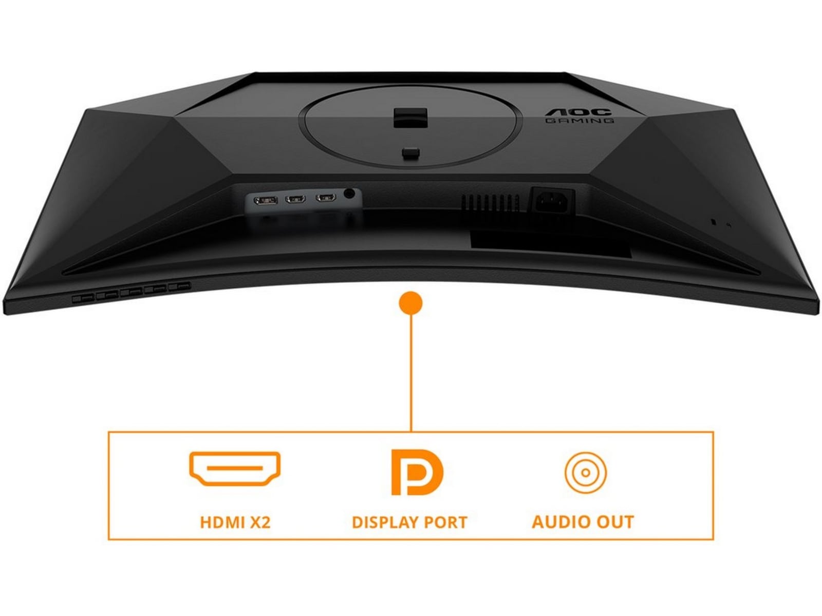 AOC 27" curved gamingskjerm CQ27G4X Skjermer