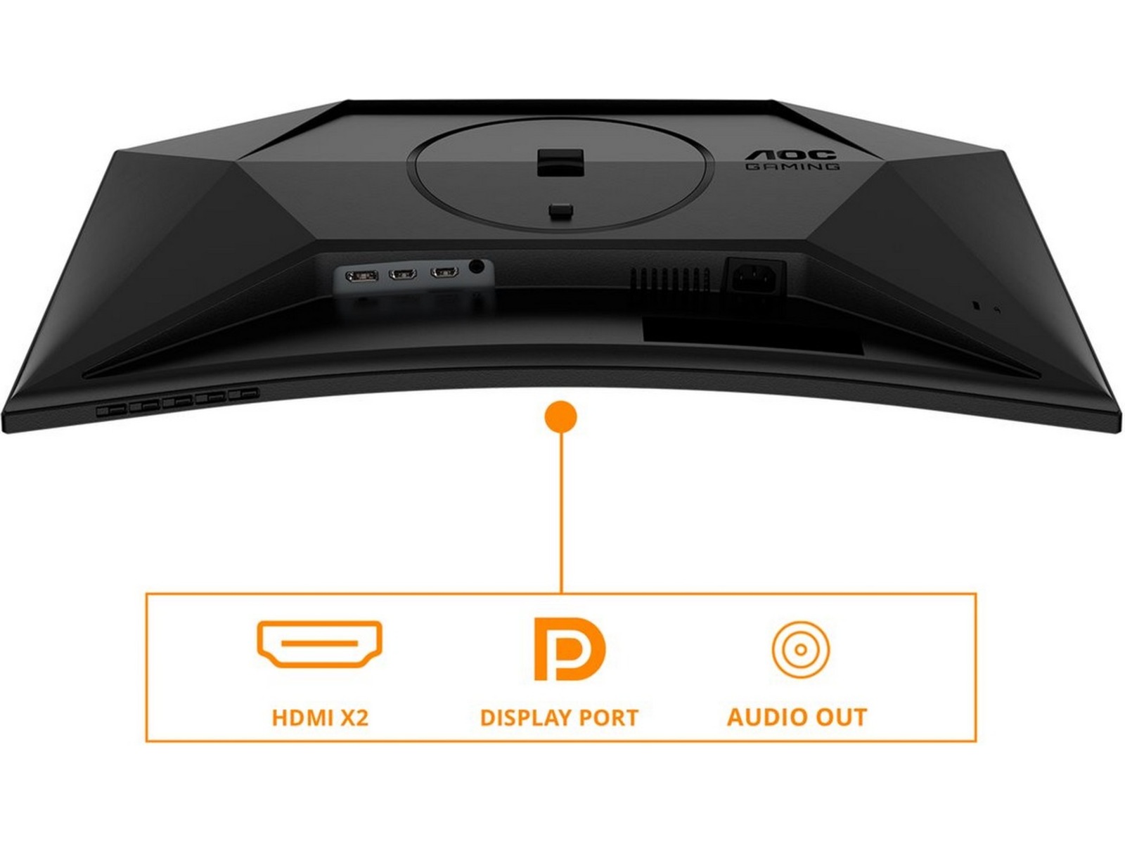 AOC 27" curved gamingskjerm CQ27G4X -B-Grade Demo skjermer