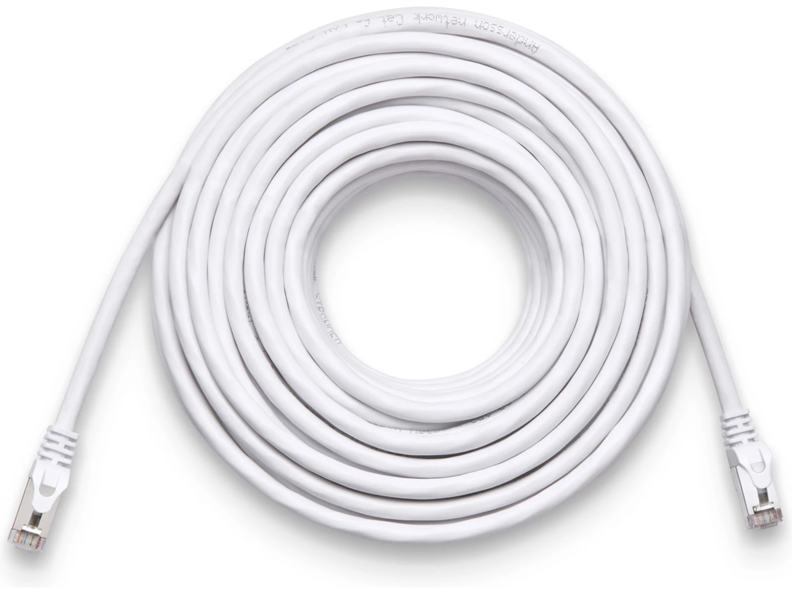 Nettverkskabel CAT6e 30m (hvit) Nettverkskabler